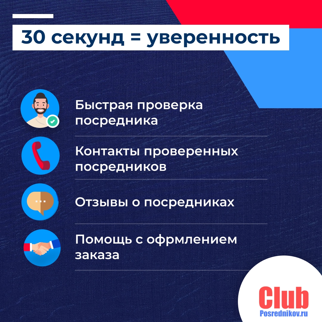 Сайт Клуба — это не просто база посредников, а ваш инструмент безопасности 🔒